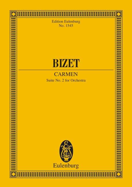 Bizet: Carmen Suite II (Study Score) published by Eulenburg
